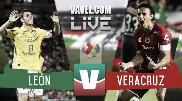 Resultado León - Veracruz en Liga MX 2015 (4-1)