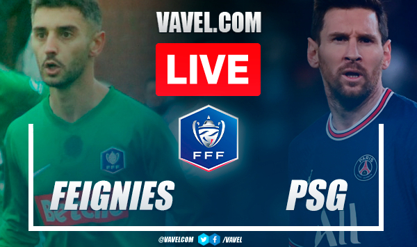 Gols e melhores momentos de Feignies x PSG pela Copa da França 2021/22 (0-3)