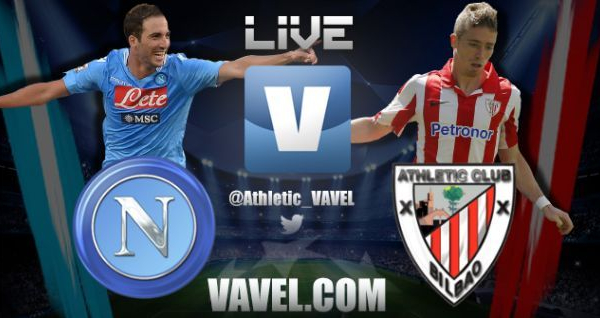 Live Napoli - Athletic Bilbao in del preliminare di Champions League