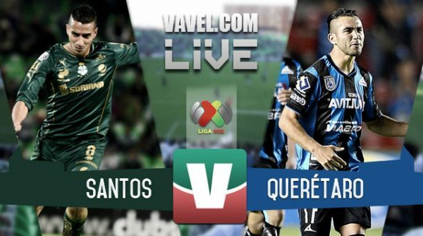 Resultado Santos Laguna x Querétaro na final do Campeonato Mexicano 2015 (5-0)