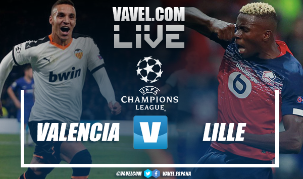 Resumen Valencia vs Lille en UEFA Champions League 2019 (4-1)