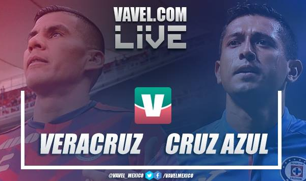 Resultado y goles del partido Veracruz 1-1 Cruz Azul 