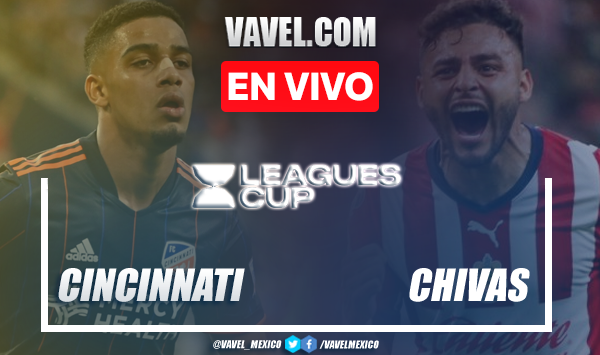 Goles y resumen del Cincinnati 3-1 Chivas en Leagues Cup 2022
