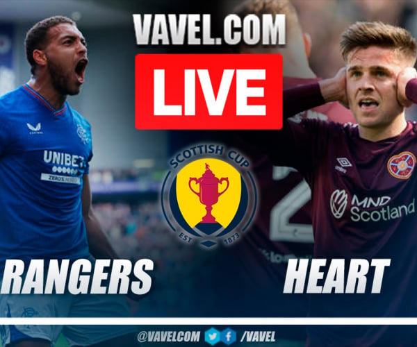 Summary: Rangers 2-0 Hearts in Scottish Cup