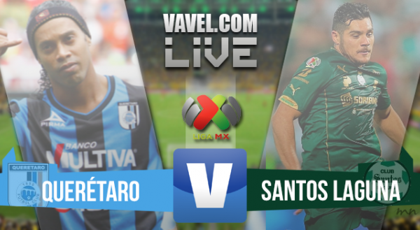 Resultado de Querétaro x Santos pela final do Campeonato Mexicano 2015 (3-0)