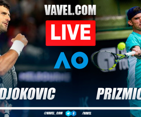 Highlights and points of Djokovic 3-1 Prizmic at Australian Open