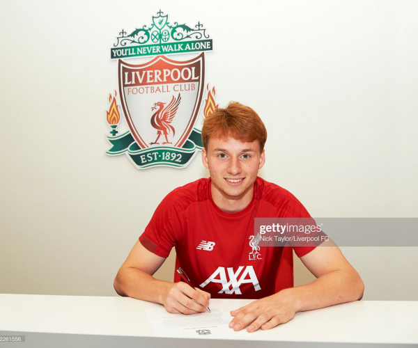 Liverpool sign 17-year-old defender Van den Berg