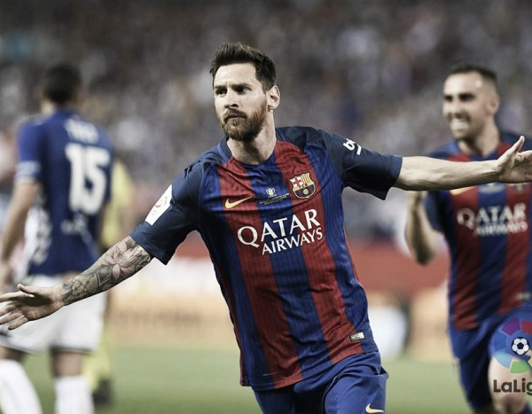 Copa del Rey, Leo Messi e l'ultimo regalo a Luis Enrique