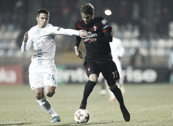 Rijeka - Milan finisce 2 a 0. Rossoneri sconfitti ma primi nel girone