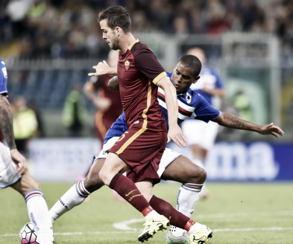 Risultato Roma - Sampdoria (2-1): Florenzi e Perotti lanciano i giallorossi