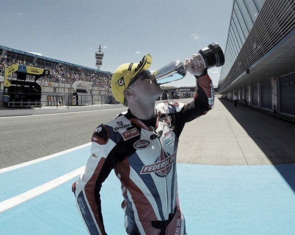 Britain's Sam Lowes wins Moto2 race in Jerez