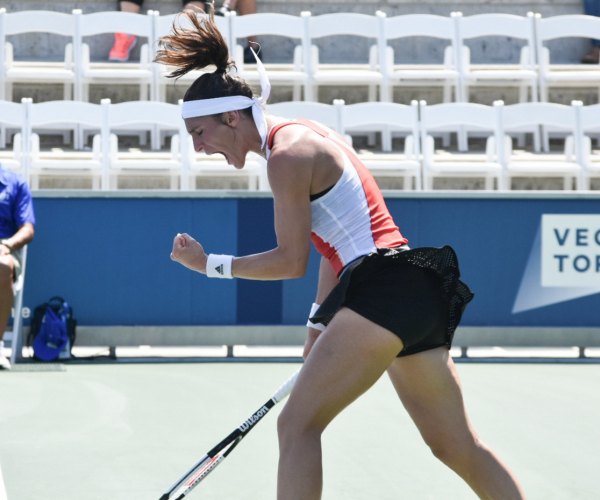 WTA Bronx Open: Andrea Petkovic upsets Shuai Zhang in straight sets