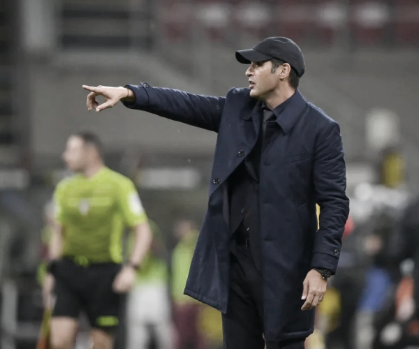 Paulo Fonseca elogia capacidade de reação da Roma contra Milan: "Empate positivo"
