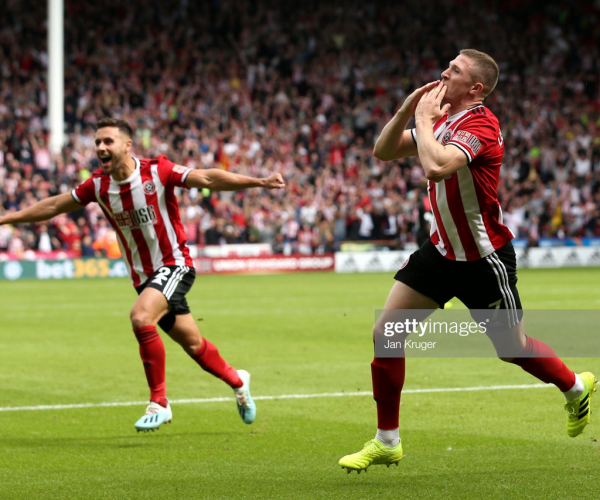Sheffield United 1-0 Crystal Palace: Lundstram strikes to seal Blades a perfect home return to Premier League