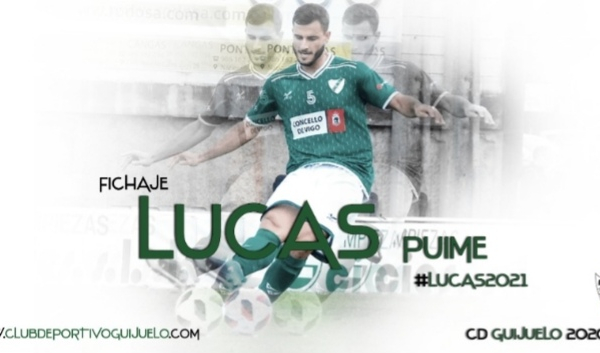Lucas Puime es nuevo jugador del
CD Guijuelo