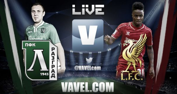 As it happened: Ludogorets Razgrad 2-2 Liverpool Live Commentary and Score of UCL Results 2014