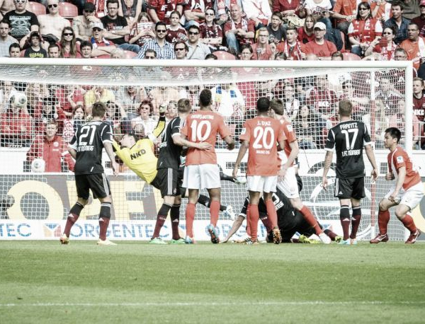 Com gols no primeiro tempo, Mainz vence Nuremberg na Coface Arena