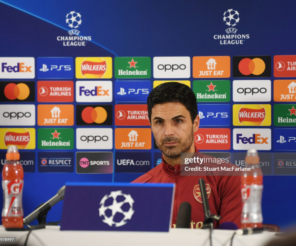 Arteta expecting 'incredible atmosphere' for Arsenal's first Champions League game in seven years