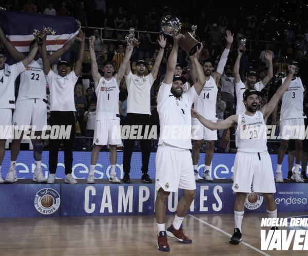 El Real Madrid se proclama campeón de la ACB 2018-19 en el Palau Blaugrana
