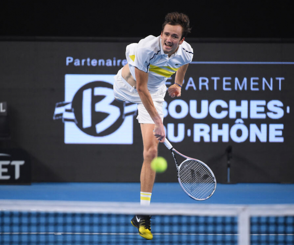 ATP Marseille Day 4 wrapup: Medvedev, Tsitsipas cruise