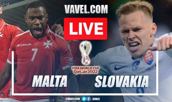 Goals and Highlights: Malta 0-6 Slovakia in Qatar World Cup Qualifiers 2022