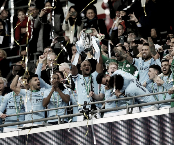 Manchester City, primo trofeo inglese per Guardiola