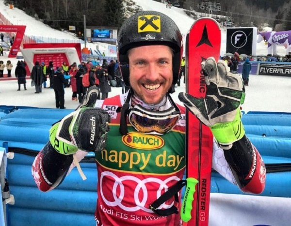 PyeongChang 2018 - Sci alpino, combinata maschile: sigillo di Marcel Hirscher