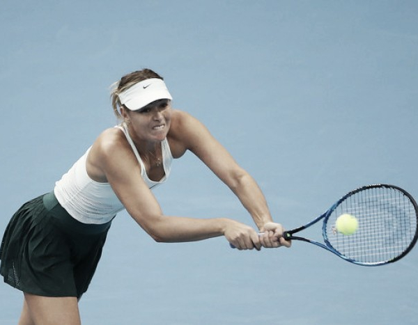 Sharapova debuta sin complicaciones en Tianjin