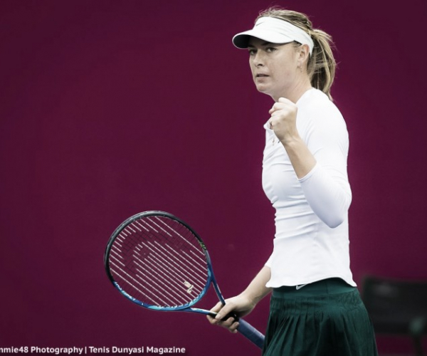 WTA Tianjin: Maria Sharapova storms past Peng Shuai in clinical display