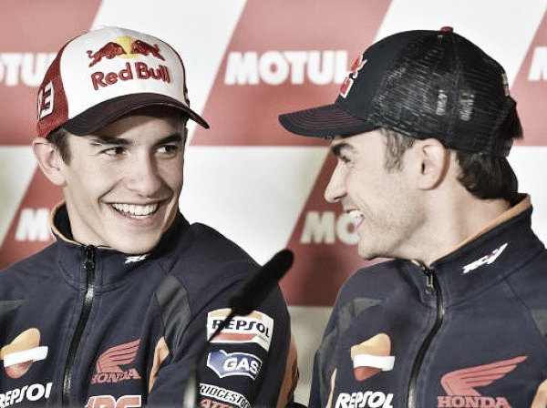 Marquez really happy with win and Pedrosa feeling lucky