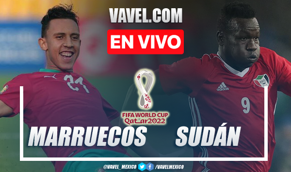Goles y resumen del Marruecos 2-0 Sudán en Eliminatorias Africanas