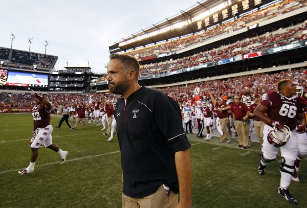 Matt Rhule Signs Six-Year Deal With Temple Owls