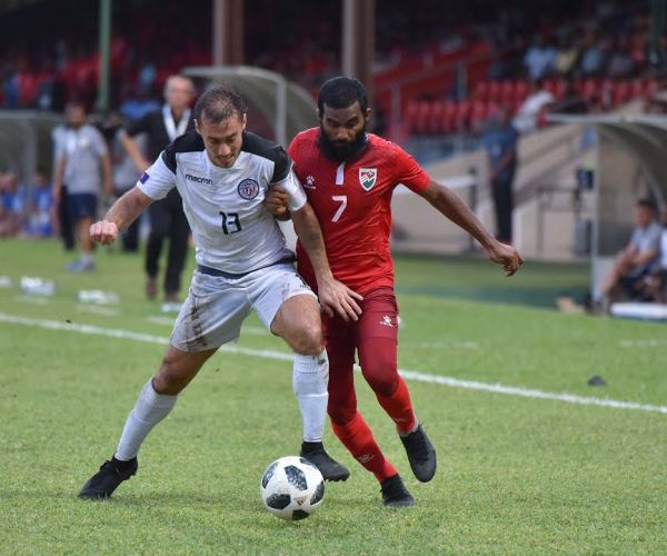 Summary and highlights of Laos 1-3 Maldives in friendly match