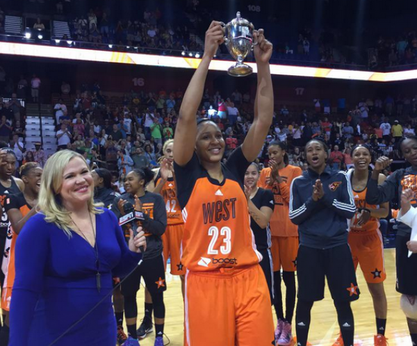 The West Is The Best At The WNBA All-Star Game