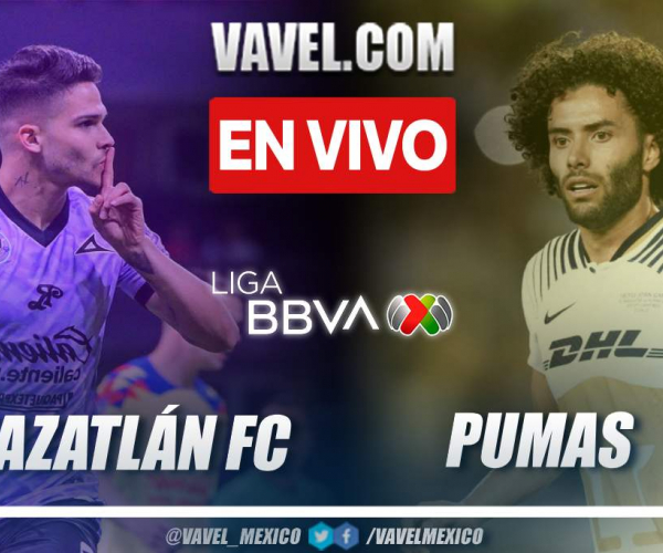 Goles y resumen del Mazatlán FC 0-4 Pumas en Liga MX 2024