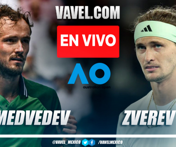 Resumen y puntos del Medvedev 3-2 Zverev en Open de Australia 2024