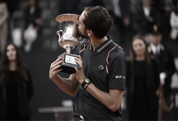 Daniil Medvedev se corona en el Masters 1000 de Roma