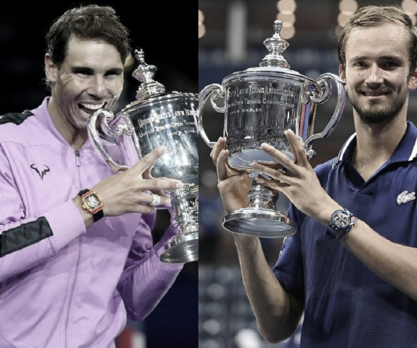 Nadal y Medvedev calzan en final proyectada del US Open 
