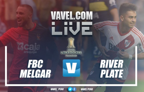 Resultado Melgar vs River Plate por Copa Libertadores 2017 (2-3)