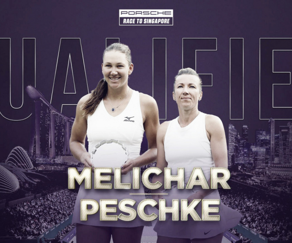 Nicole Melichar and Kveta Peschke qualify for WTA Finals