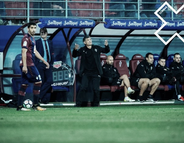 Mendilibar: "La jugada del gol ha sido un reflejo de nuestro fútbol"