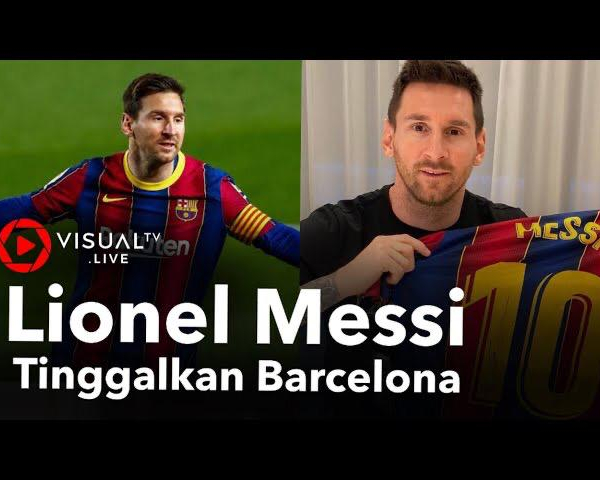 Messi Tinggalkan Sejarah Di Barcelona