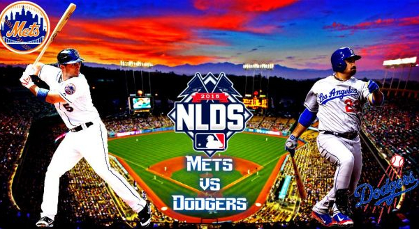 Los Angeles Dodgers - New York Mets 2015 MLB National League Division Series Game 4 Score (3-1)