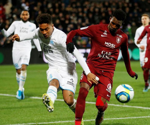 Goles y resumen del Metz 2-2 Marsella en Ligue 1 2023