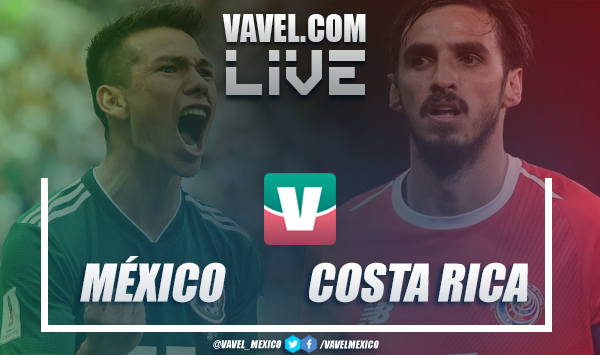 Resultado y goles del México (3-2) Costa Rica