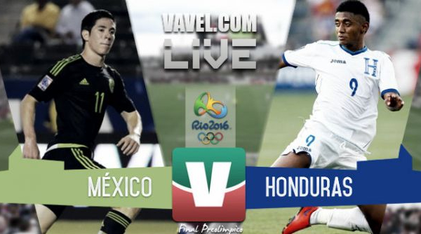 Resultado México - Honduras en Final Preolímpico 2015 (2-0)