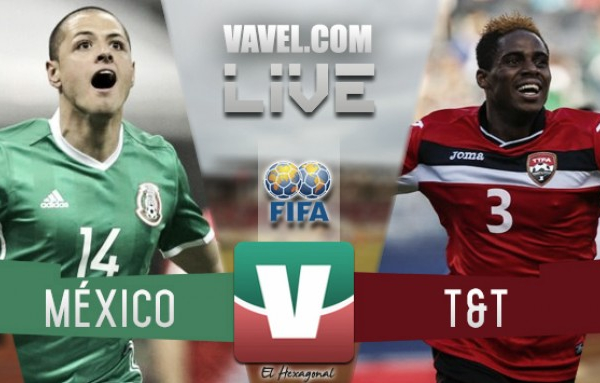Resultado y goles del Trinidad y Tobago México (0-1) en Hexagonal Final 2017