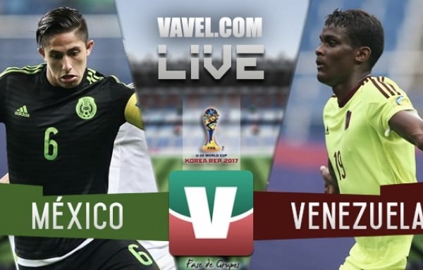 Resultado y goles del México 0-1 Venezuela en Mundial Sub 20 Corea