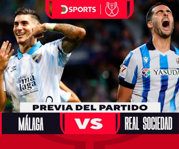 Previa Málaga CF - Real Sociedad: de copas con un viejo conocido
