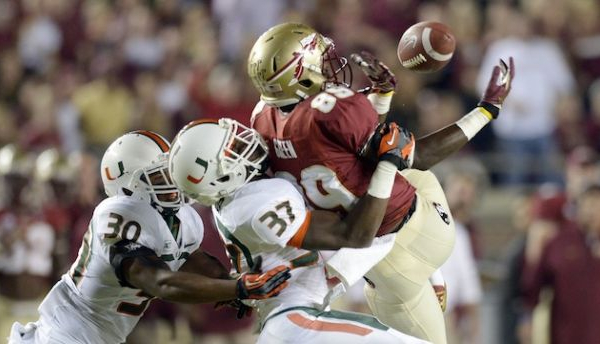 Florida State Seminoles - Miami Hurricanes Live Commentary and 2014 NCAA College Football Scores